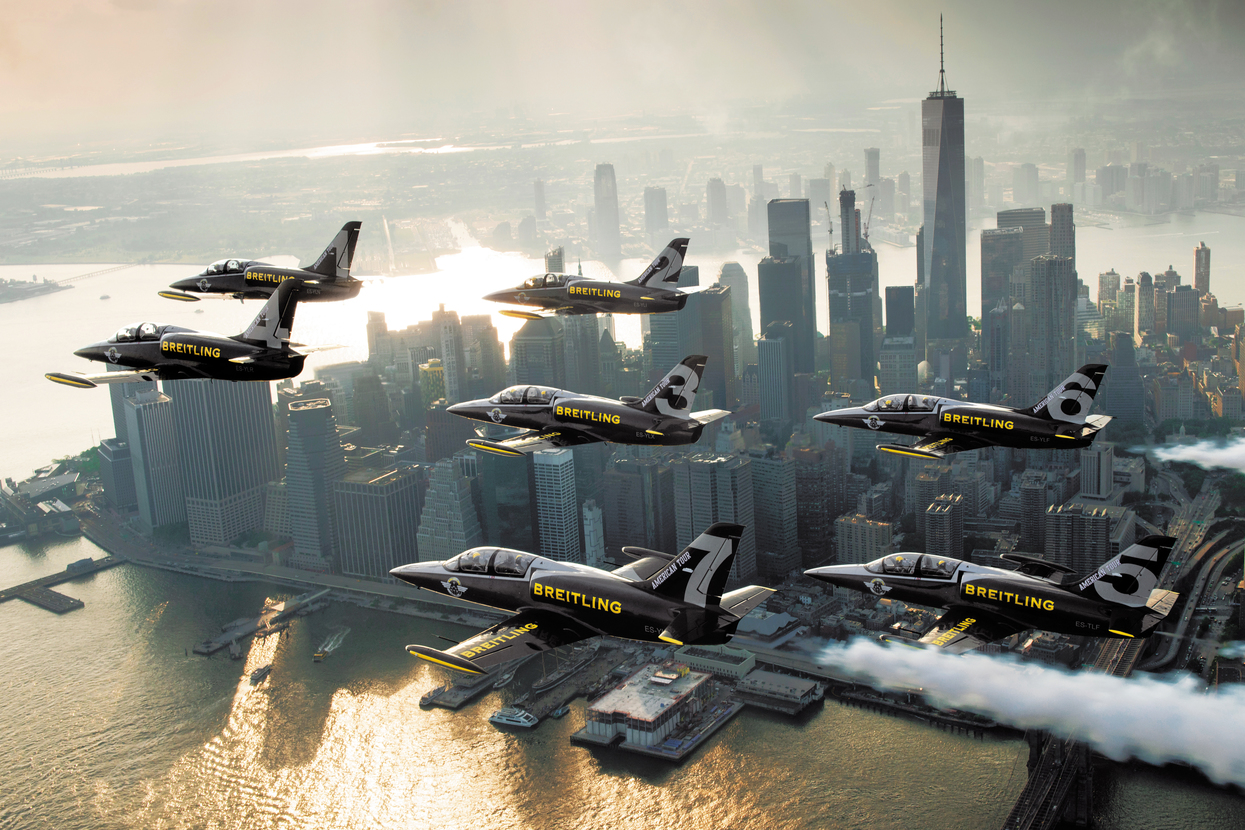 Breitling Jet Team conquers America