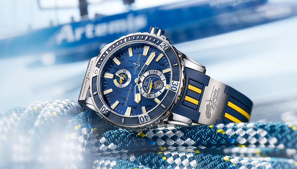 Ulysse Nardin Marine Diver Chronograph Artemis Racing Watch